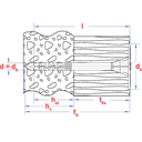 ISO SMART S-IPH - Isolatieplug met kunststof nagel