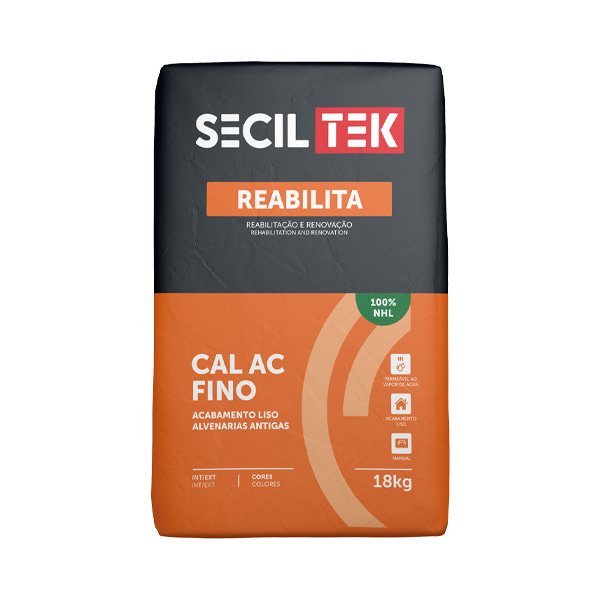 Reabilita Cal AC Fino (beige) - afwerkmortel - glad 0.6 - 18kg (60)