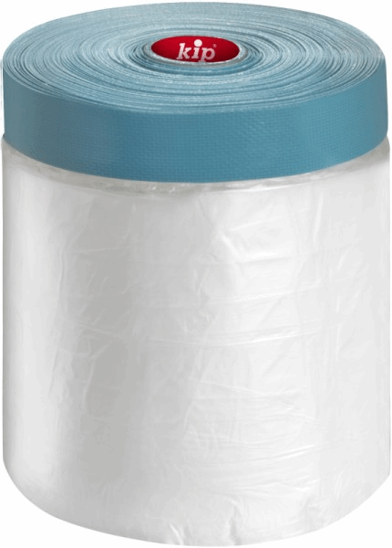 3833 Kip - masker met textieltape - blauw - 110cm x 20m [30]