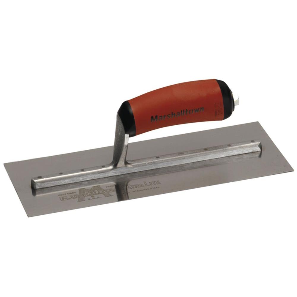 MXS165SD - RVS truelle à plâtre/spatule - 406mm x 127mm - manche Durasoft