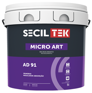 Seciltek Micro Art AD 91 - Scellant / primaire d'étanchéité pour vernis acrylique - 1 litre