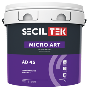 Seciltek Micro Art AD 45 - vernis acrylique - satiné - 5 litres