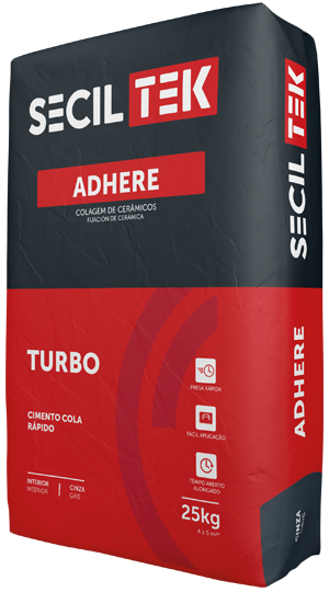 Seciltek ADHERE TURBO - Adhésif en poudre à durcissement rapide - praticable après 6 heures - GRIS - 25kg (60)