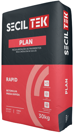 PLAN RAPID - Sneldrogende zand-cement mortel / chape - 12 uur - 30kg (54)