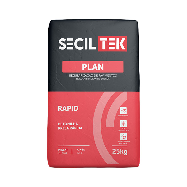 Seciltek PLAN RAPID - Mortier / chape sable-ciment à séchage rapide - 12 heures - 30kg (54)