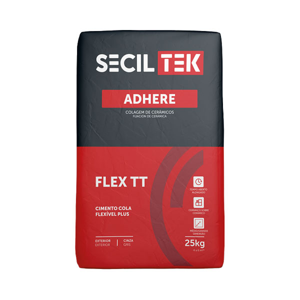 Seciltek ADHERE FLEX TT - flexibele tegellijm C2 TE - WIT - 25kg (60)