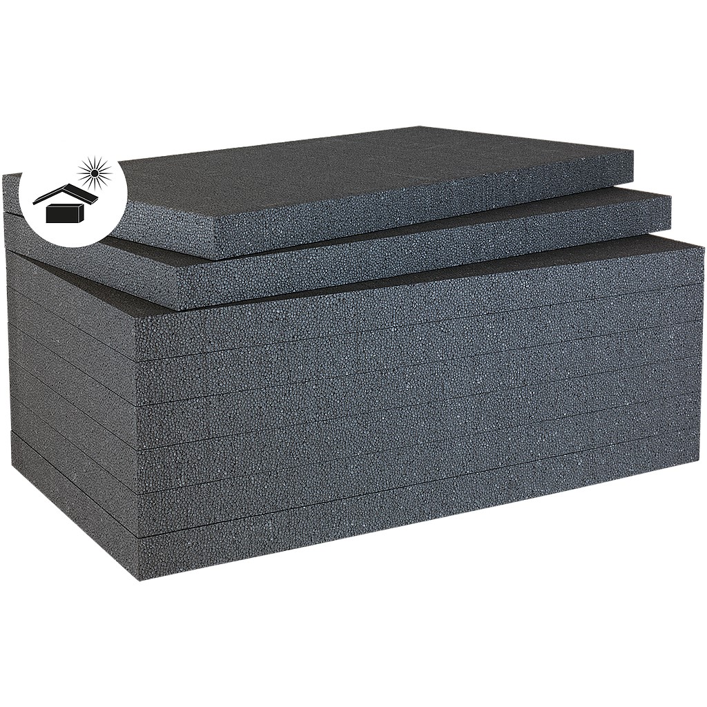 Philippine WDV 032 - Neopor isolation de façade en PSE  - gris - 0.032 - 1m²