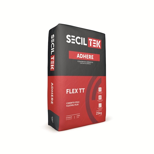 Seciltek ADHERE FLEX TT - flexibele tegellijm C2 TE - grijs - 25kg (60)