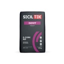 SecilTek Isovit E-CORK MD - Mortier-colle pour liège décoratif MDFacade - 20kg (60)