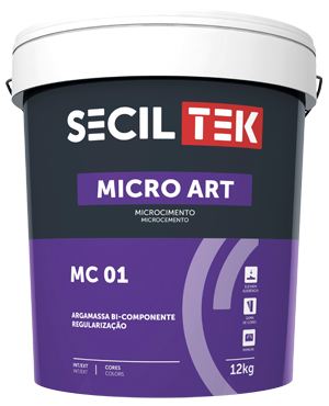 Seciltek Micro Art MC01 - béton ciré - grossier - 3kg