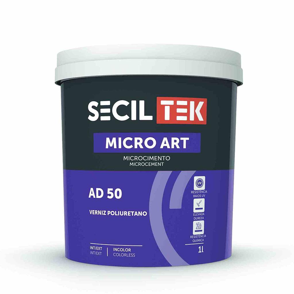 Seciltek Micro Art AD 50 - Vernis PU (A+B) - mat - 1,1 litres