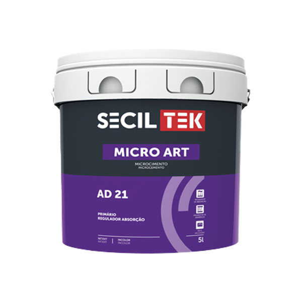 Seciltek Micro Art AD 21 - apprêt adhérence et absorption - 5 litres