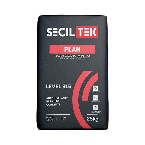 Seciltek PLAN LEVEL 315 - zelfnivellerende gietvloermortel/egalisatiemortel/egaline - 25kg (60)