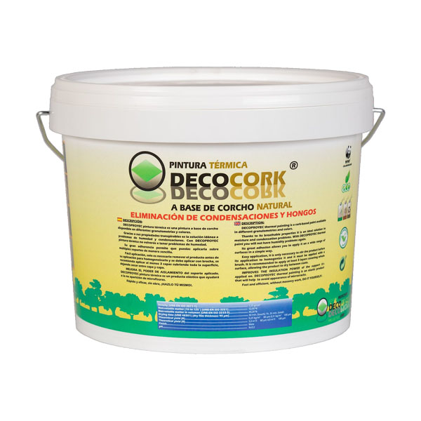 DECOCORK Peinture liège structurée - FINE - 10kg (44)