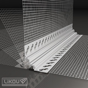 [LD-W56] 3D expansieprofiel met net - PVC - 10-25mm - 2m