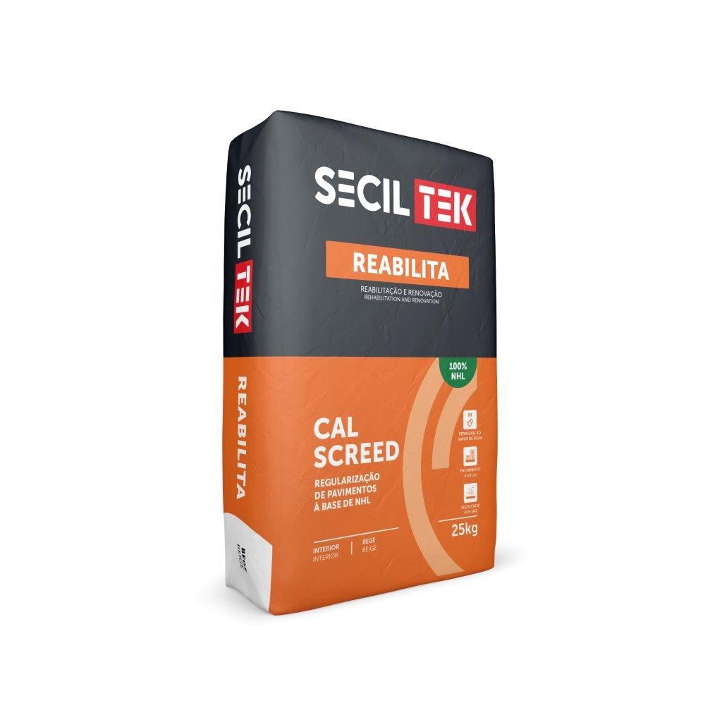 Seciltek REABILITA CAL SCREED - mortier de chape - chaux - 25kg (60)